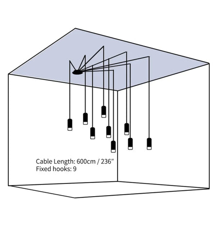 Lines free-form Pendant light - NexioPick