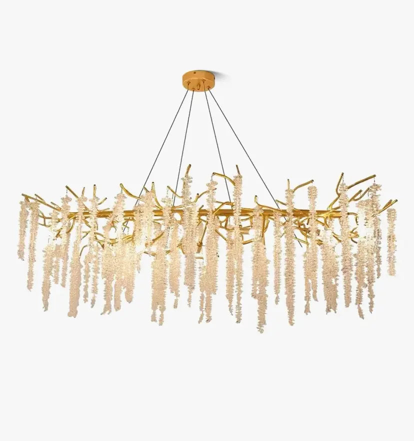 Wisteria Flower Crystal Chandelier - NexioPick