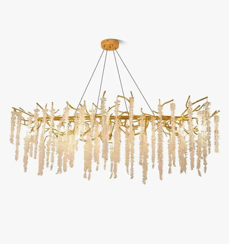 Wisteria Flower Crystal Chandelier - NexioPick