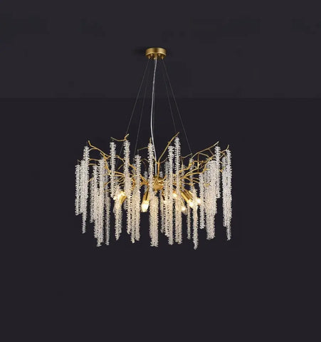 Wisteria Flower Crystal Chandelier - NexioPick