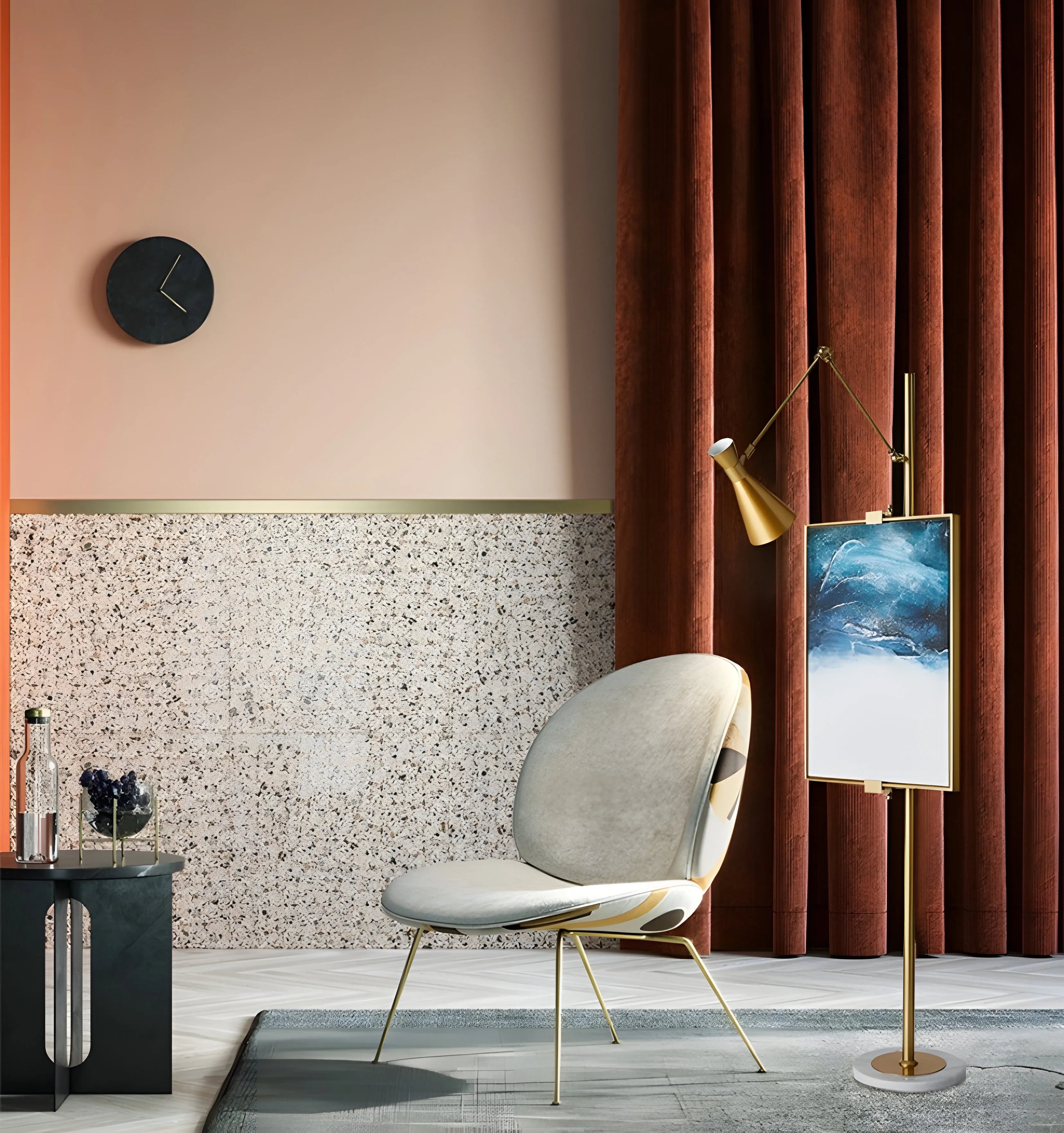 With Frame Support Floor Lamp - NexioPick