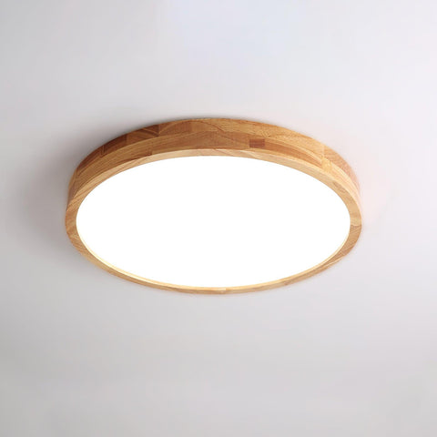 Wooden Geometric Ceiling Light