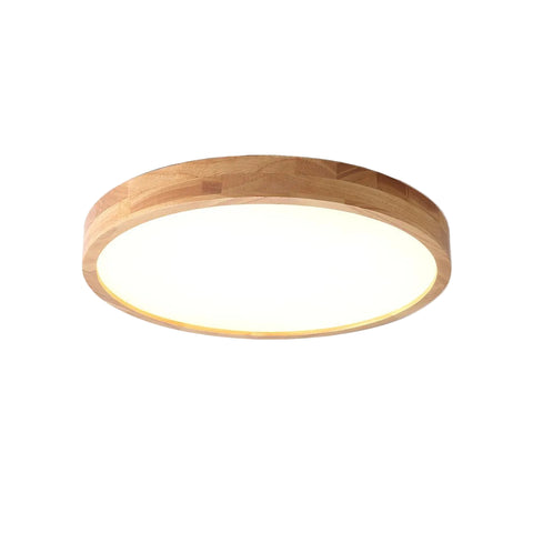 Wooden Geometric Ceiling Light