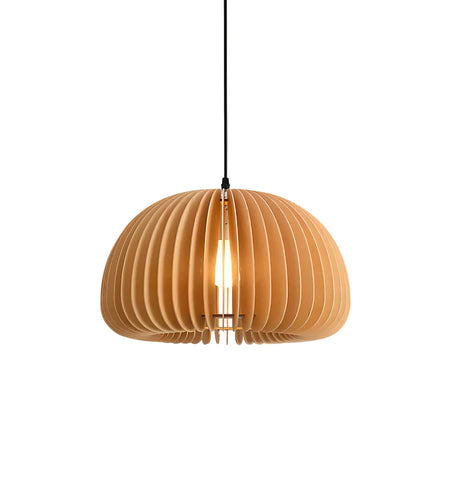 Wooden Pumpkin Pendant Light - NexioPick