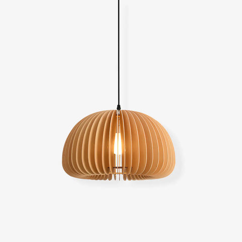 Wooden Pumpkin Pendant Light - NexioPick