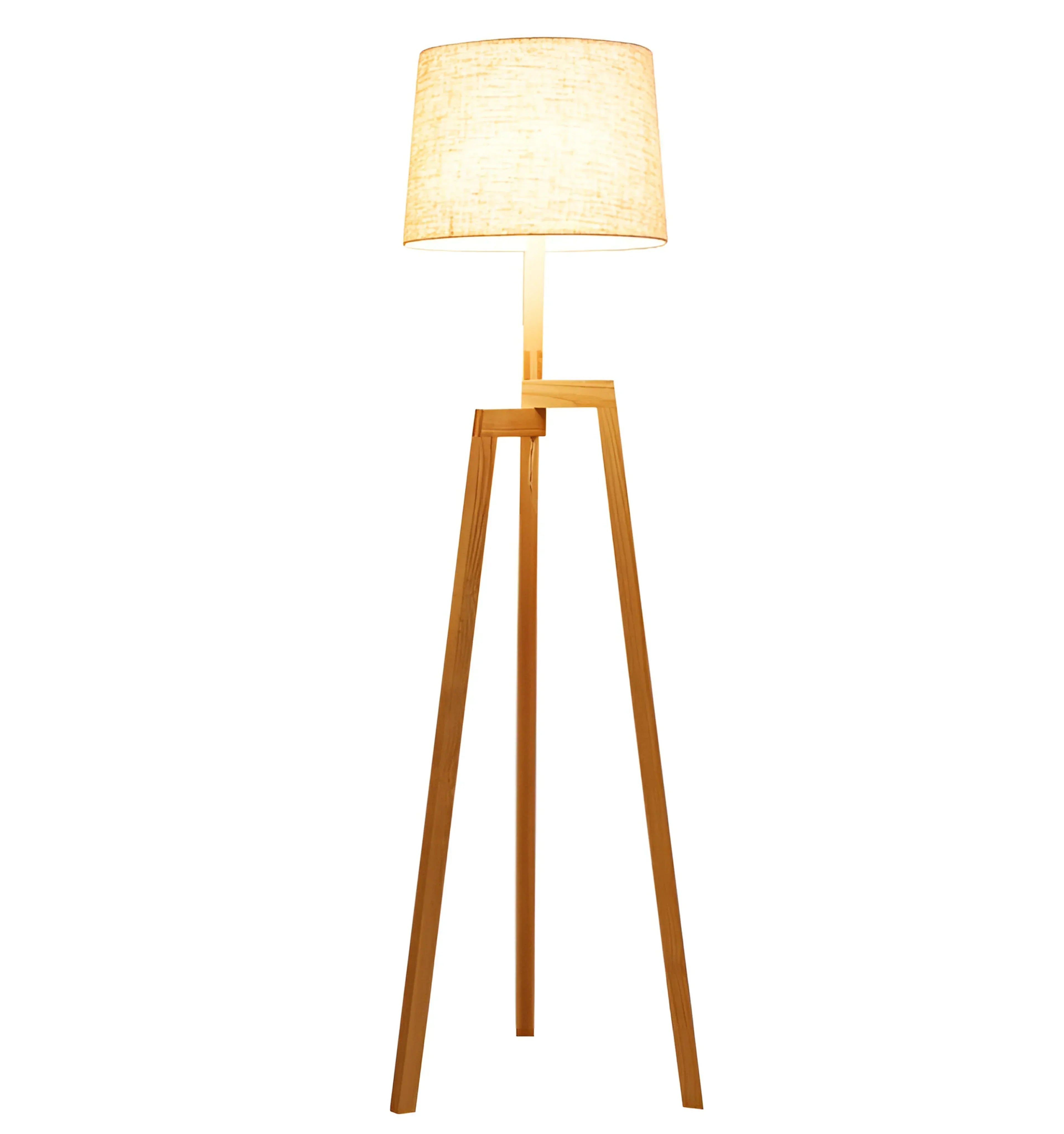 Wooden Tripod Floor Lamp - NexioPick