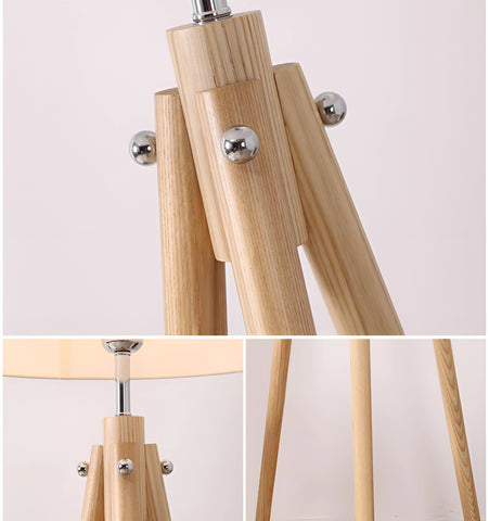 Wooden Tripod Floor Lamp - NexioPick