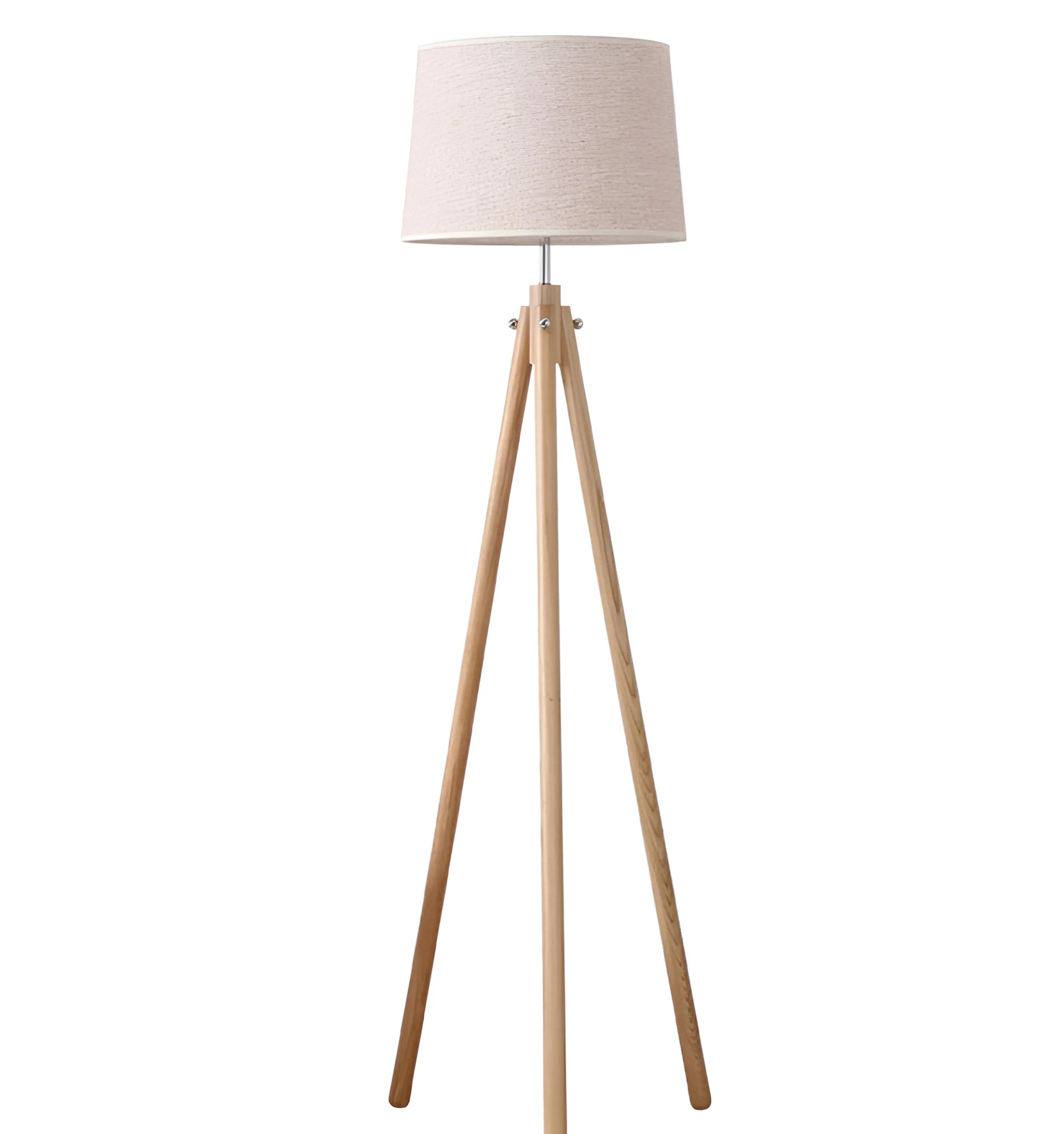 Wooden Tripod Floor Lamp - NexioPick