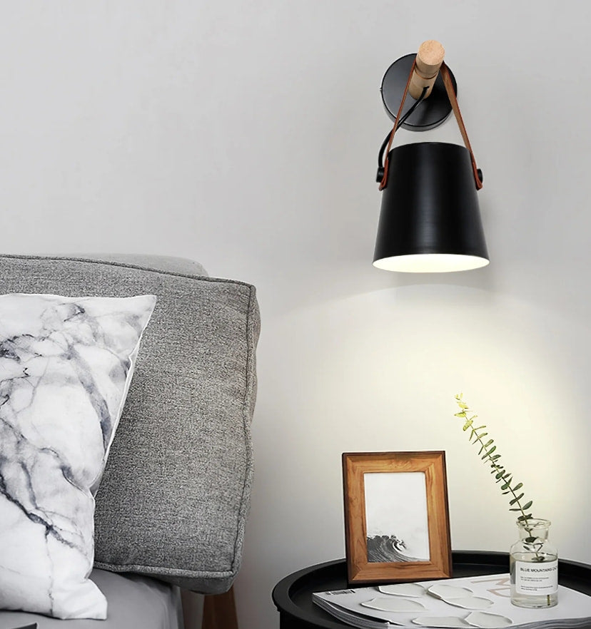 Wooden Conical Wall Light - NexioPick