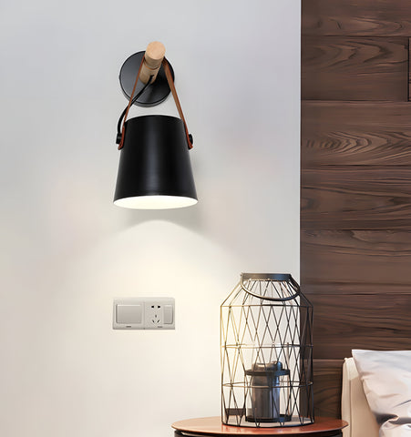Wooden Conical Wall Light - NexioPick