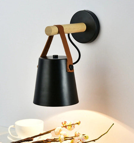 Wooden Conical Wall Light - NexioPick