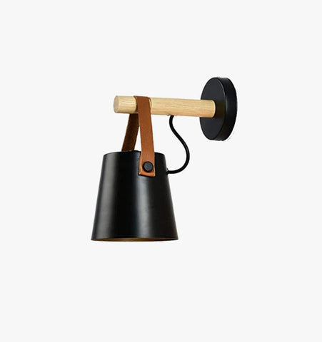 Wooden Conical Wall Light - NexioPick