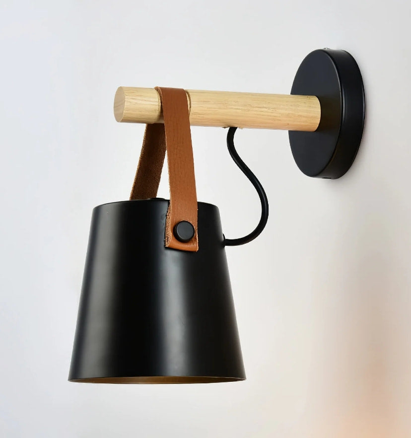 Wooden Conical Wall Light - NexioPick