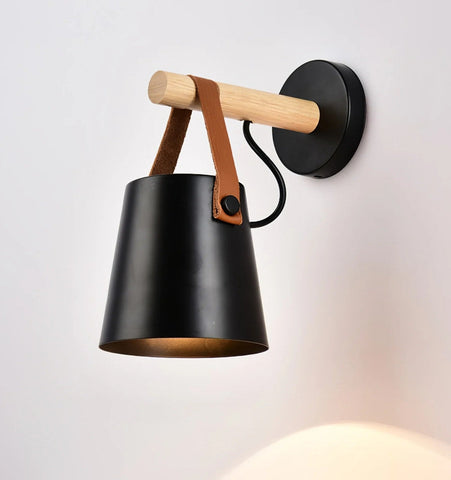 Wooden Conical Wall Light - NexioPick
