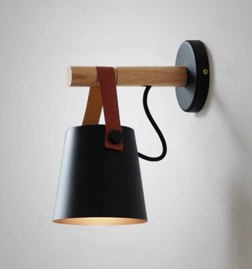 Wooden Conical Wall Light - NexioPick