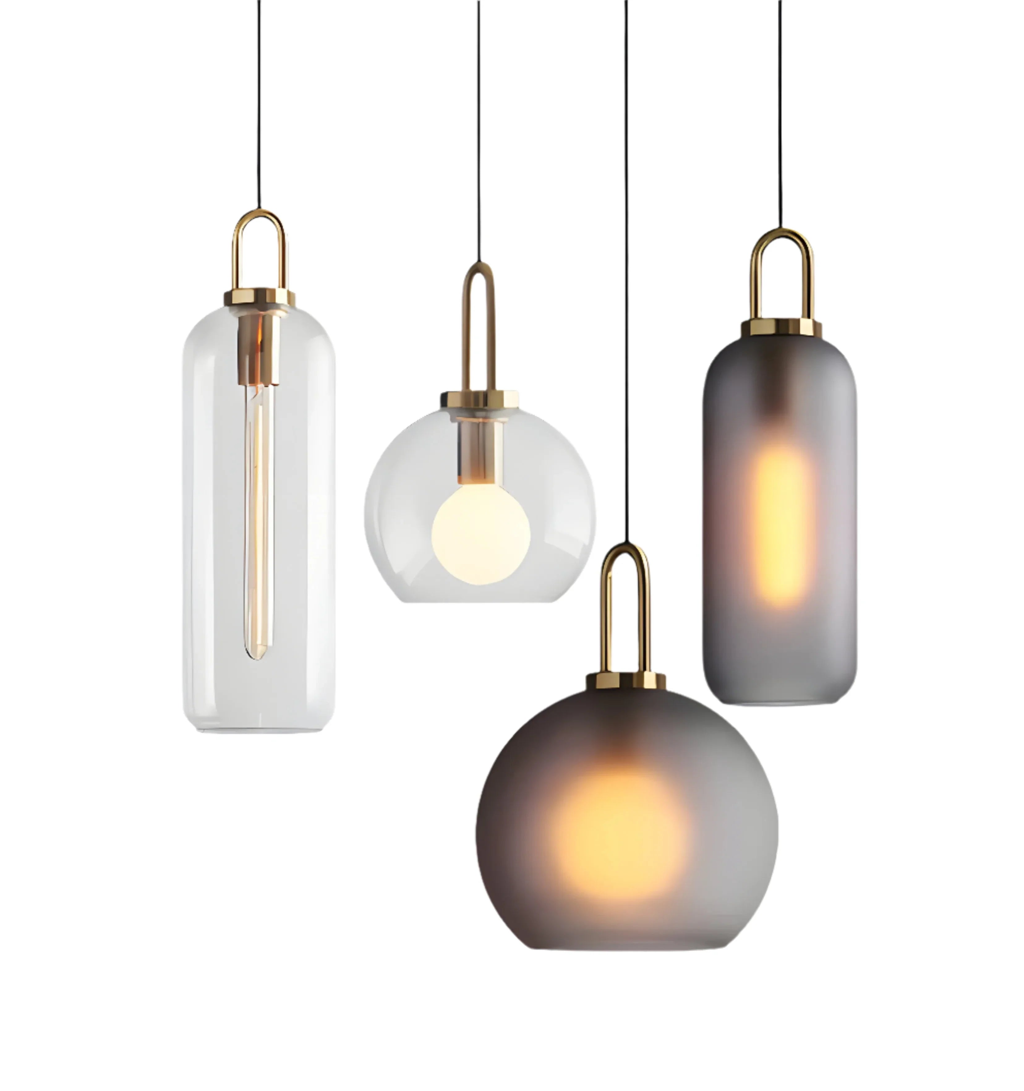 Pendulum Glass Pendant Lamp - NexioPick