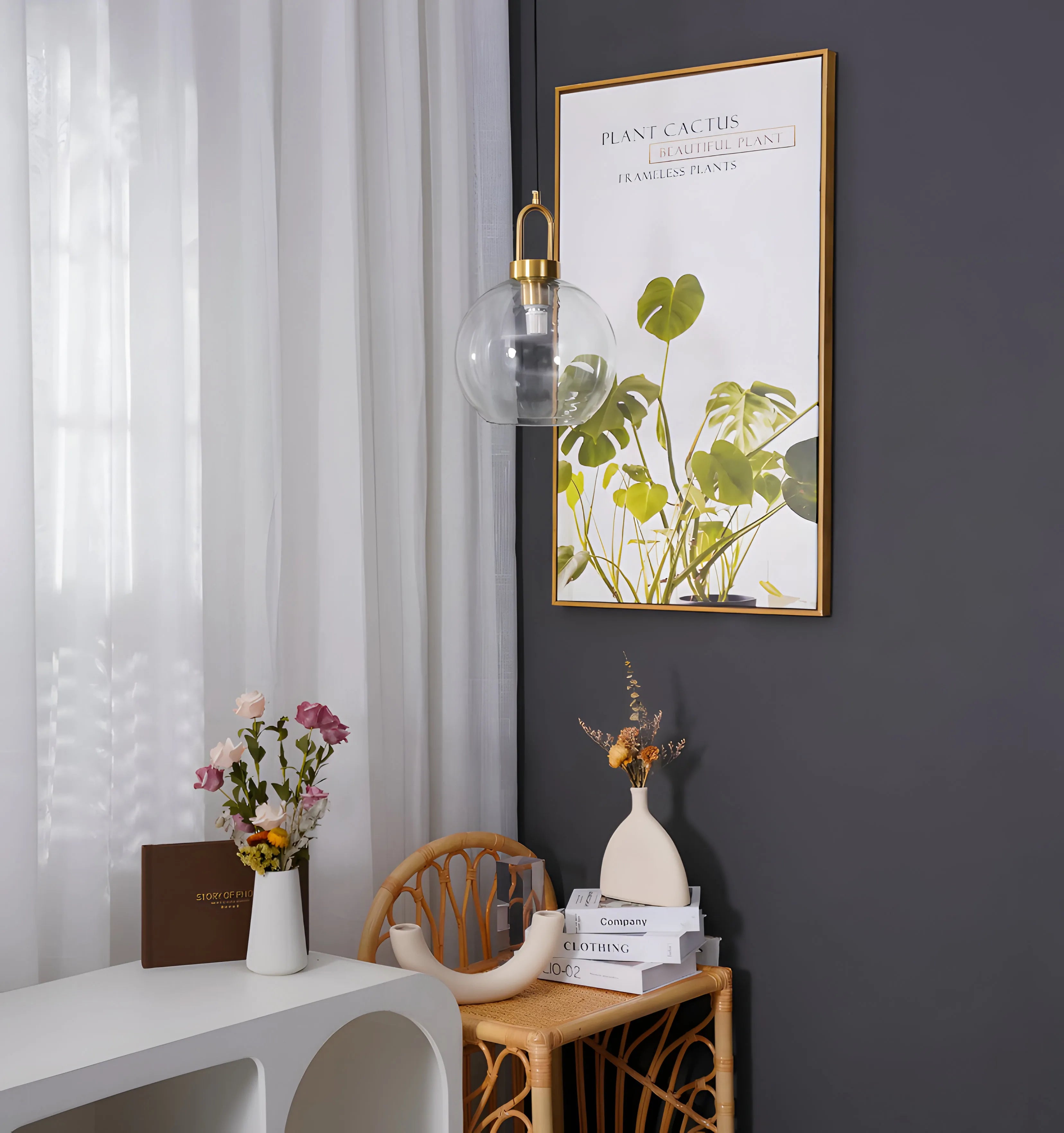 Pendulum Glass Pendant Lamp - NexioPick