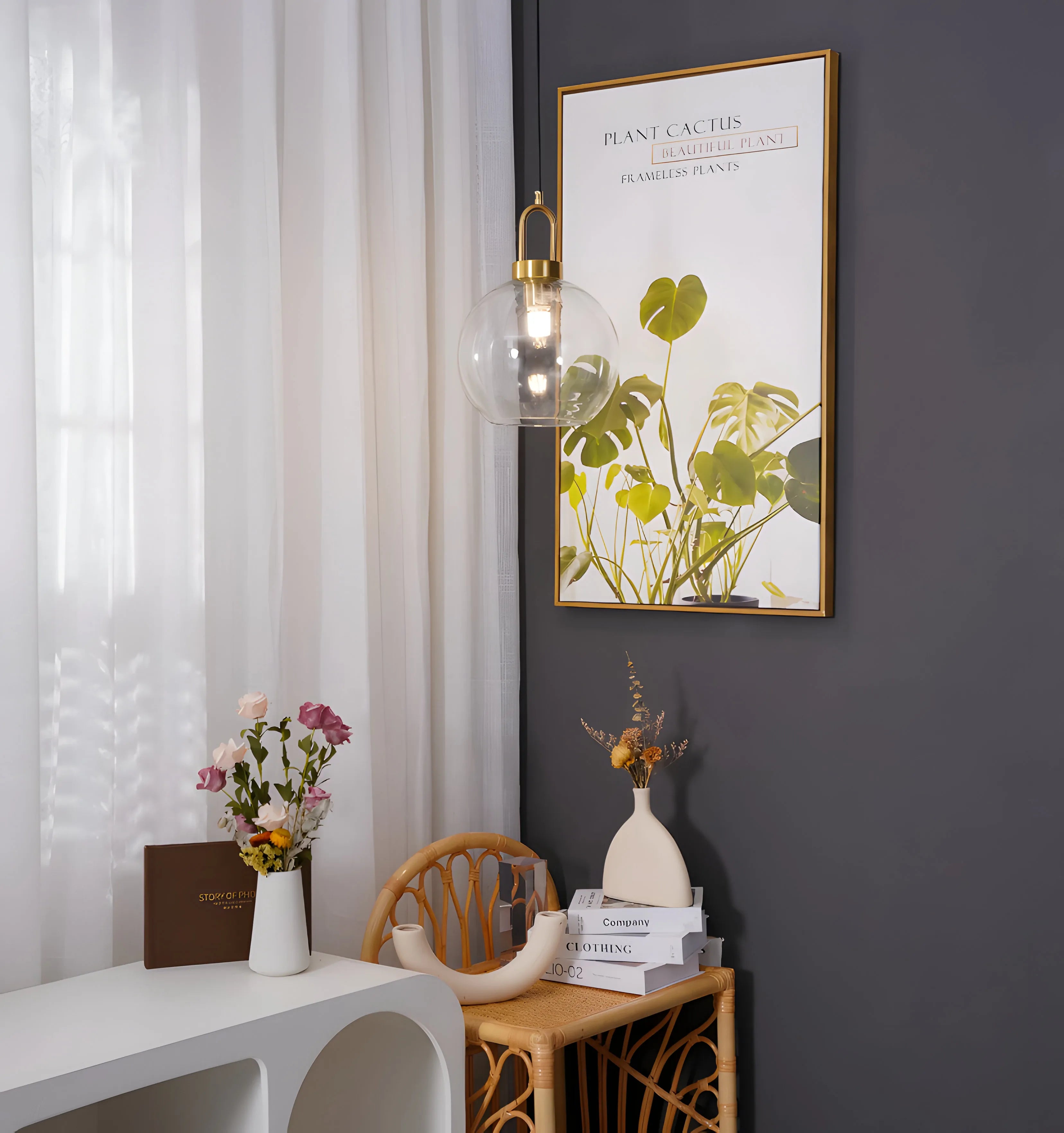 Pendulum Glass Pendant Lamp - NexioPick