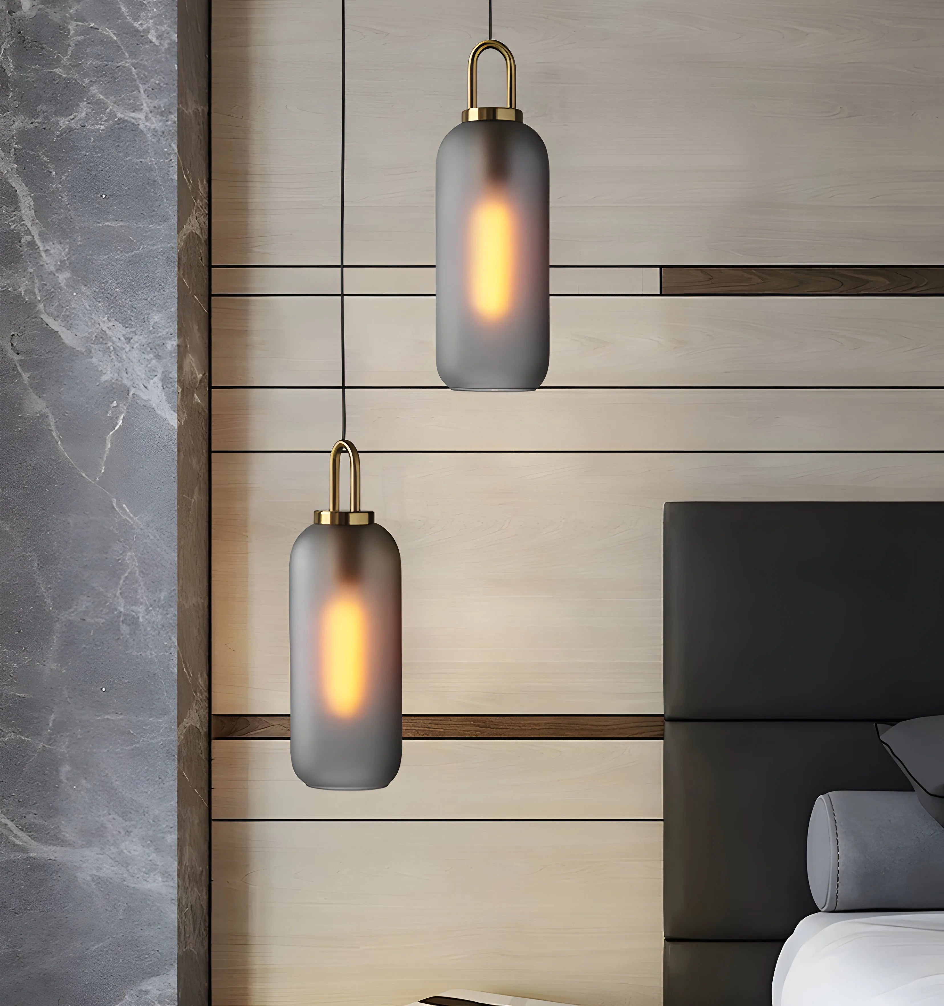 Pendulum Glass Pendant Lamp - NexioPick