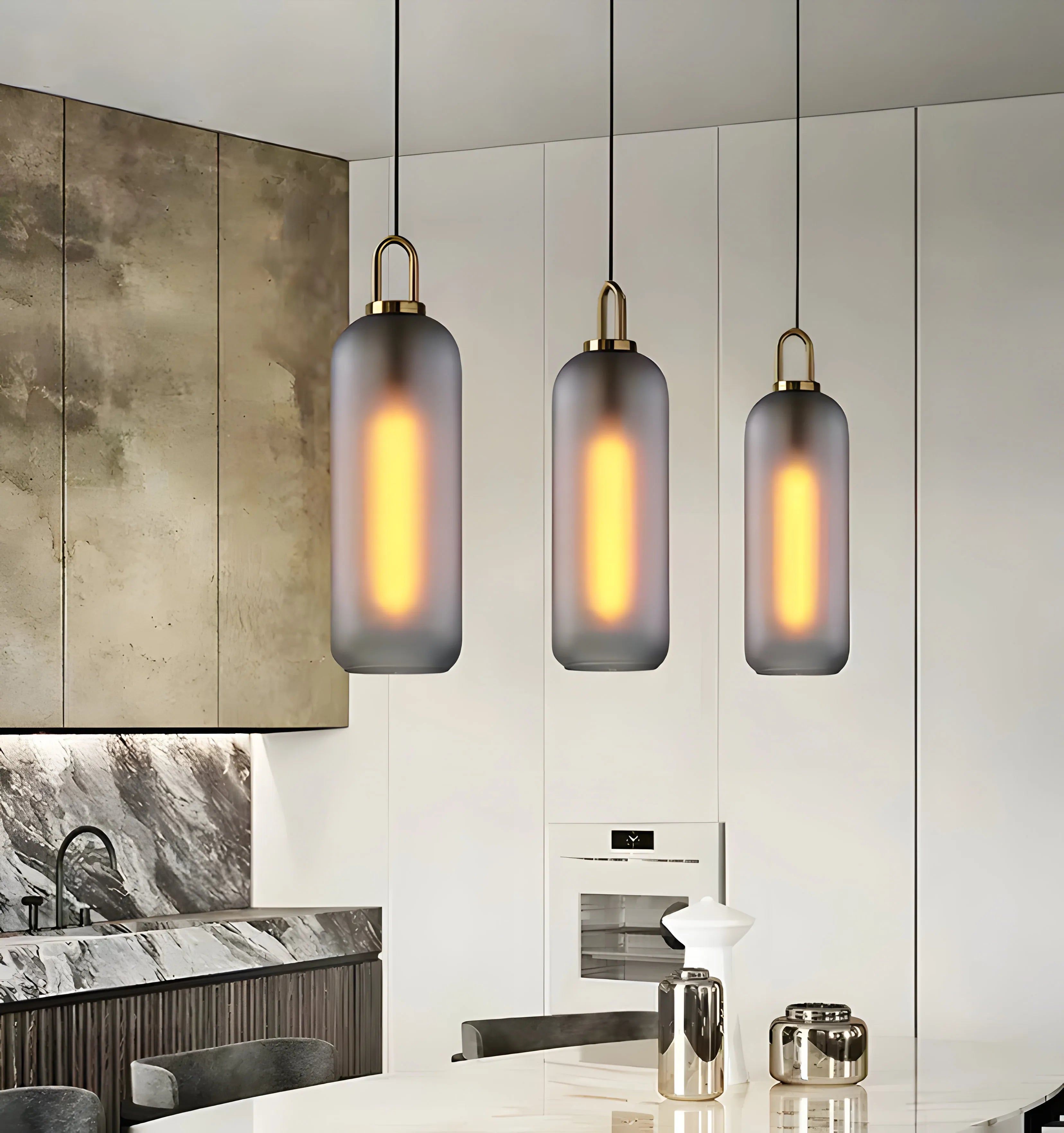 Pendulum Glass Pendant Lamp - NexioPick