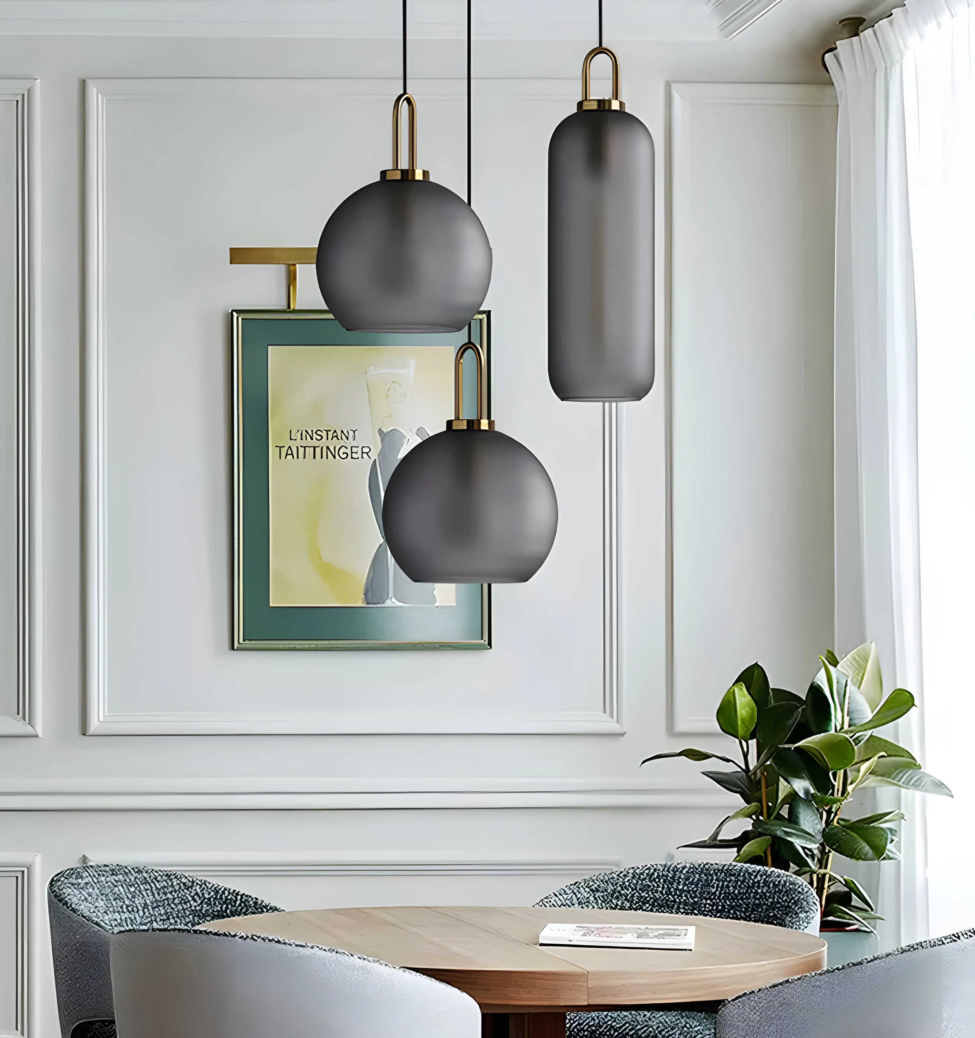 Pendulum Glass Pendant Lamp - NexioPick