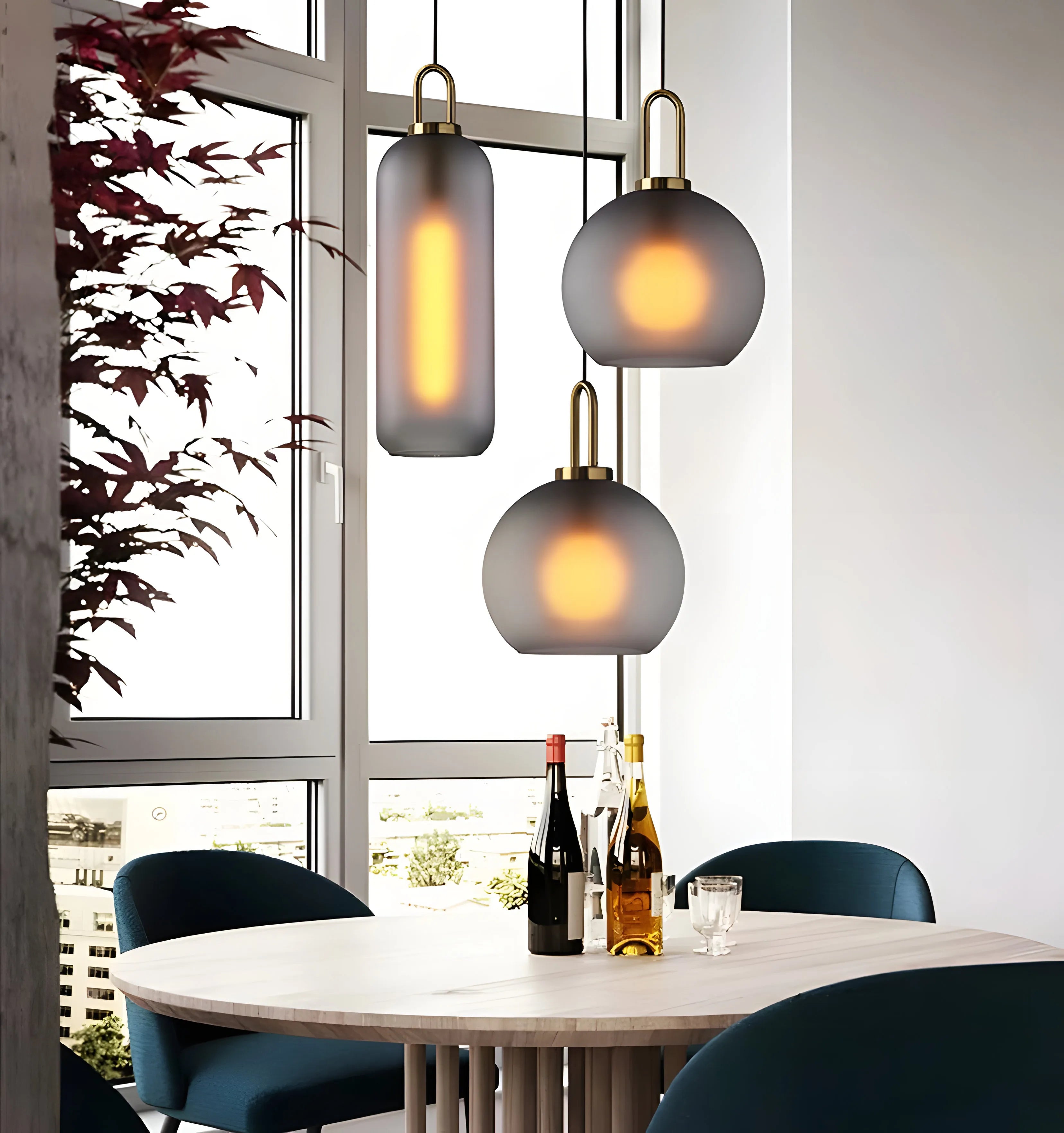 Pendulum Glass Pendant Lamp - NexioPick