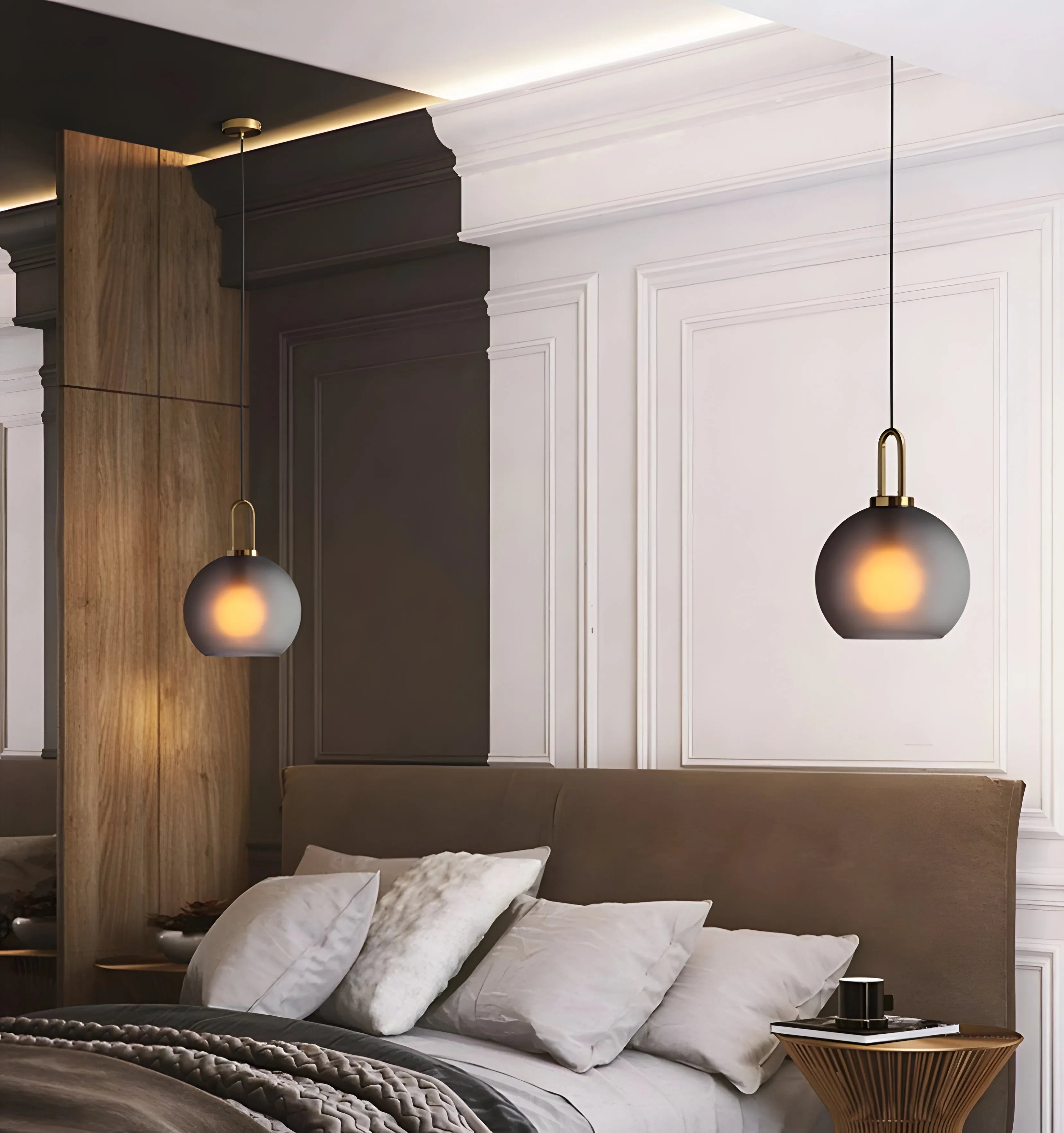 Pendulum Glass Pendant Lamp - NexioPick