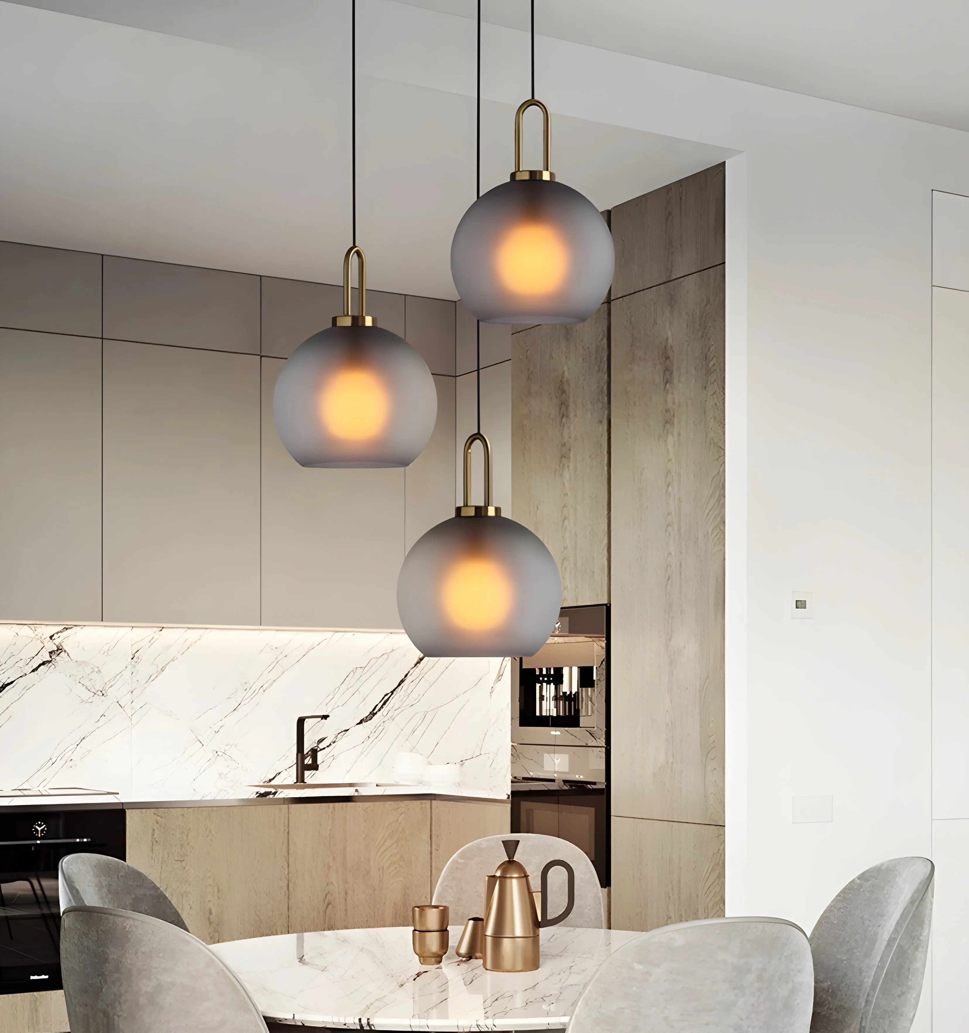 Pendulum Glass Pendant Lamp - NexioPick