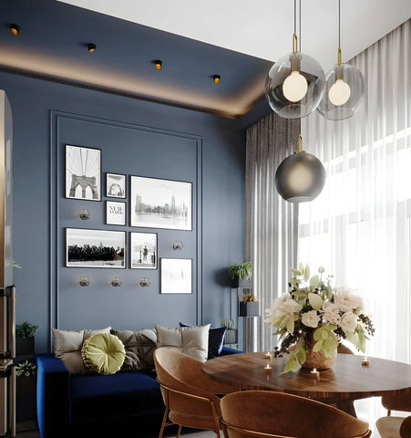 Pendulum Glass Pendant Lamp - NexioPick