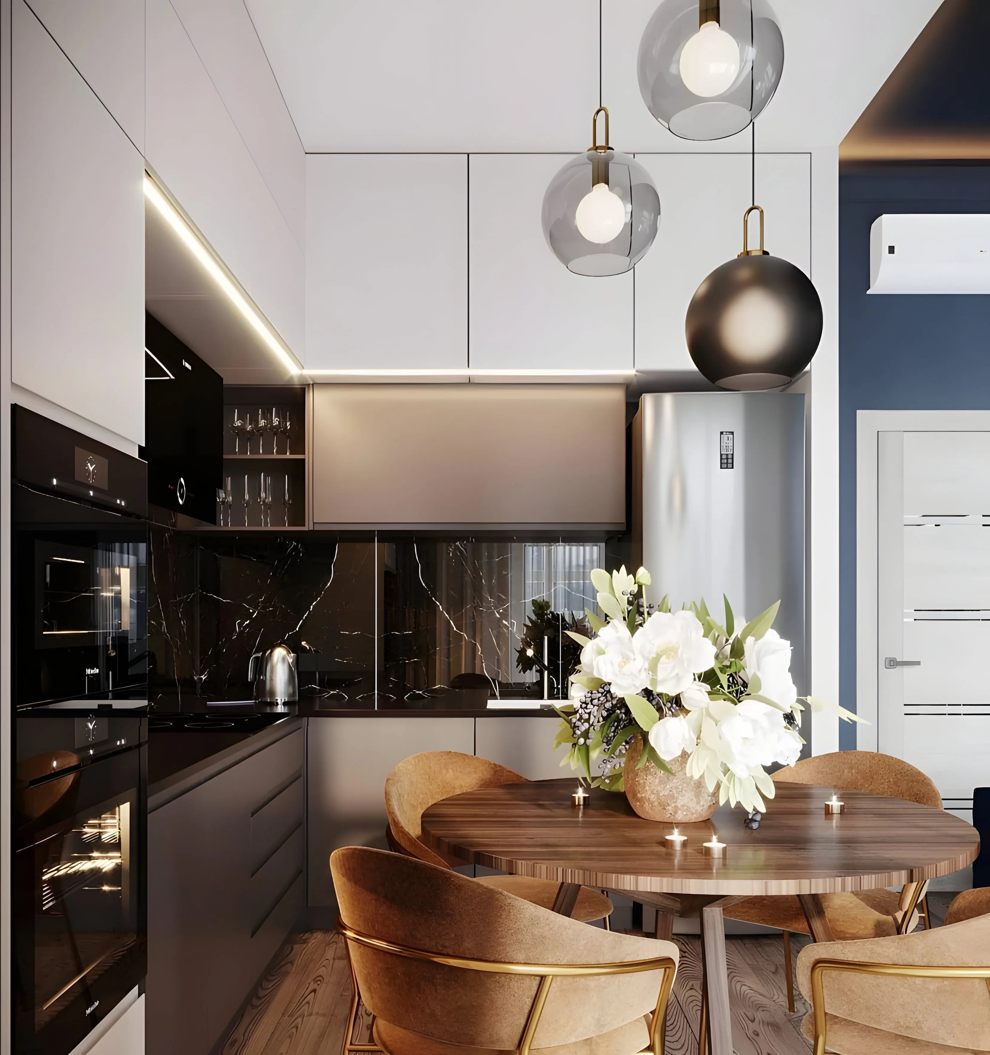 Pendulum Glass Pendant Lamp - NexioPick