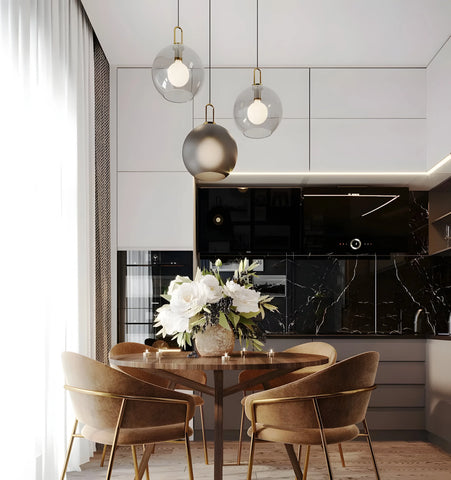 Pendulum Glass Pendant Lamp - NexioPick